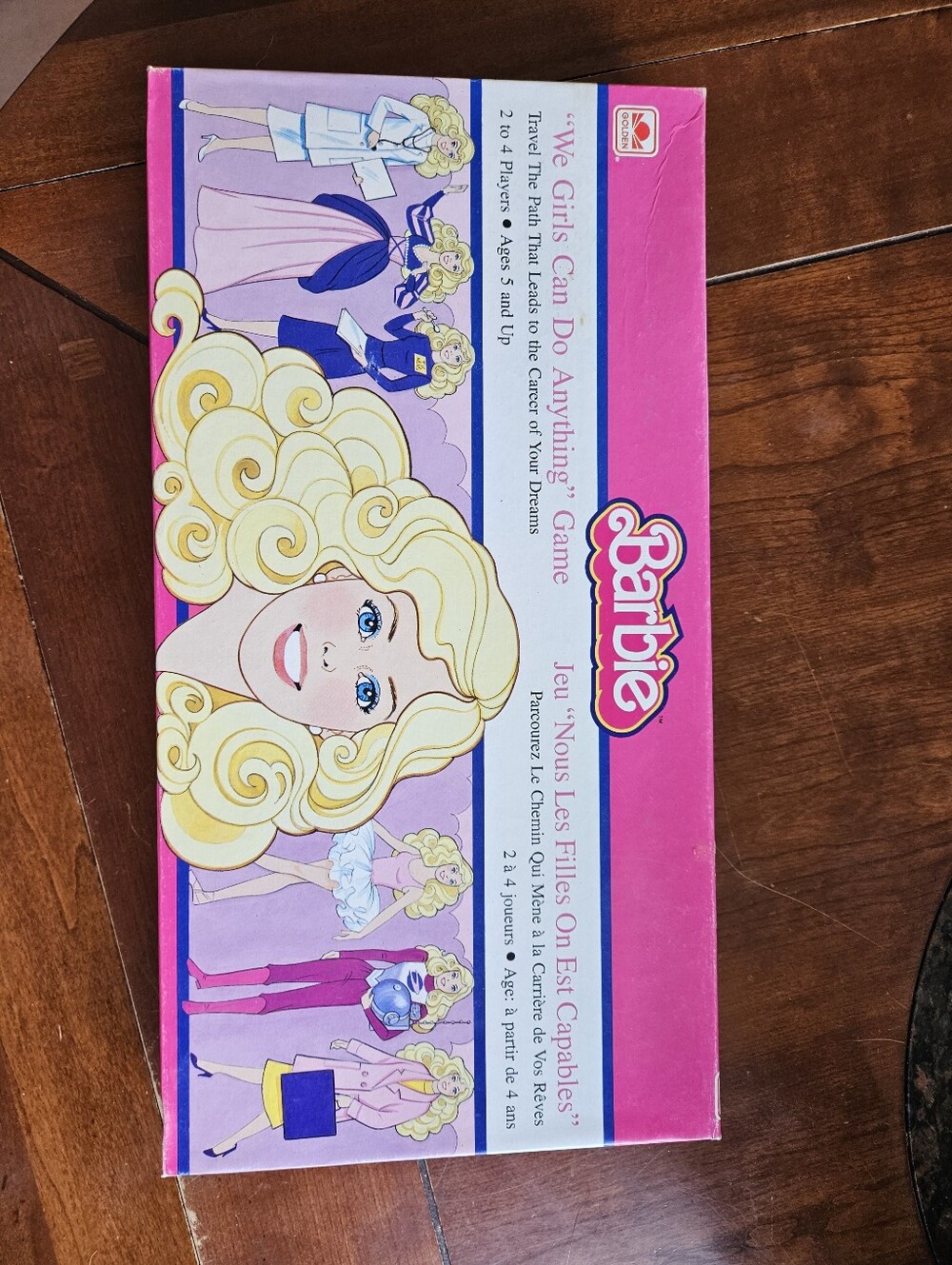 VTG 1986 "We Girls Can Do Anything" Barbie board game COMPLETE